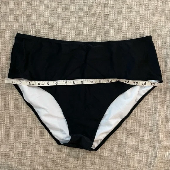 ZAFUL Plus Size Two Piece Tankini Swimsuit Women’s Size XXL High Waisted Bottoms - Picture 11 of 12